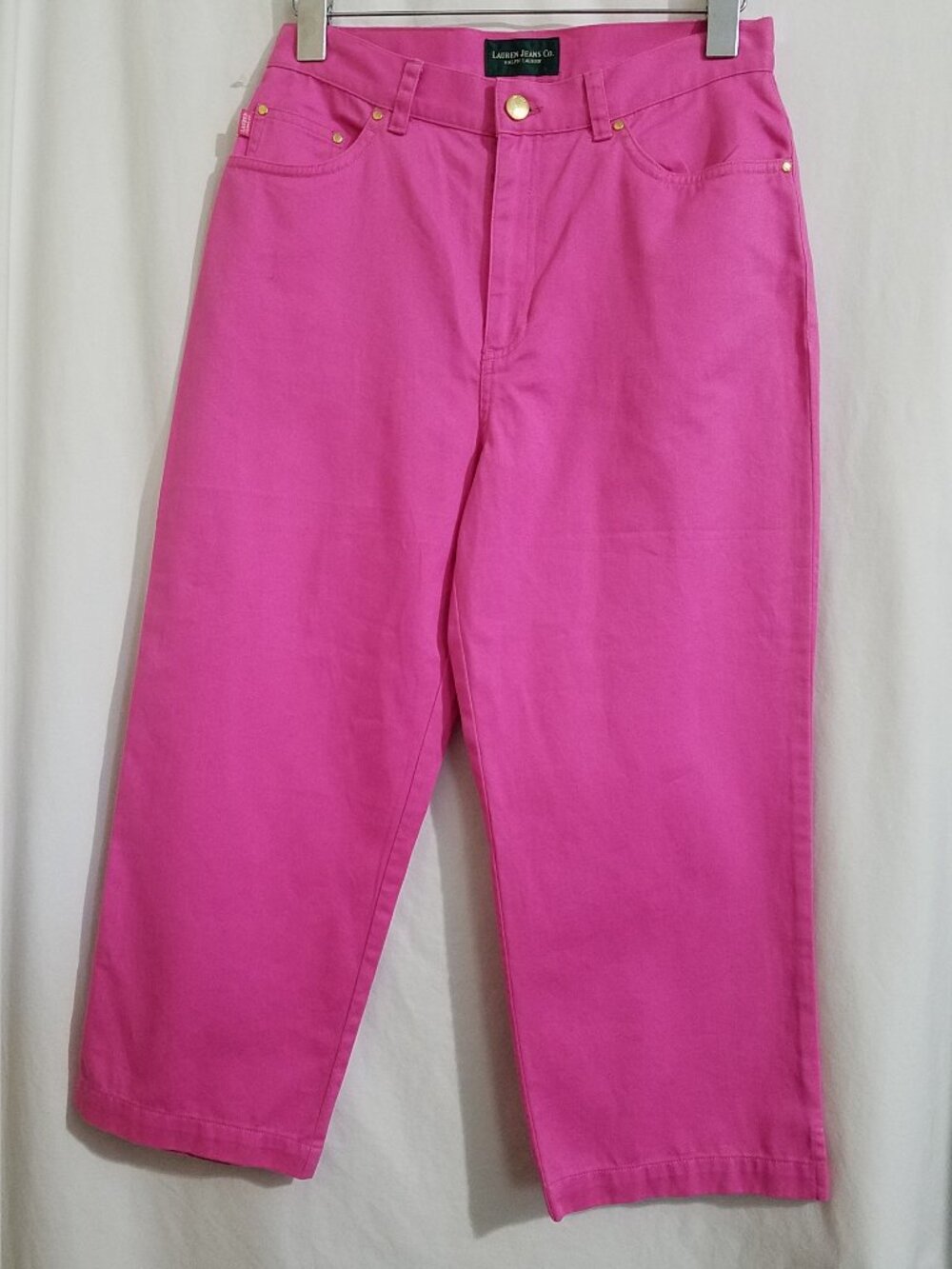 Lauren Ralph Lauren Classic Fit Cropped Pants | Pink | Size 6 | NWOT